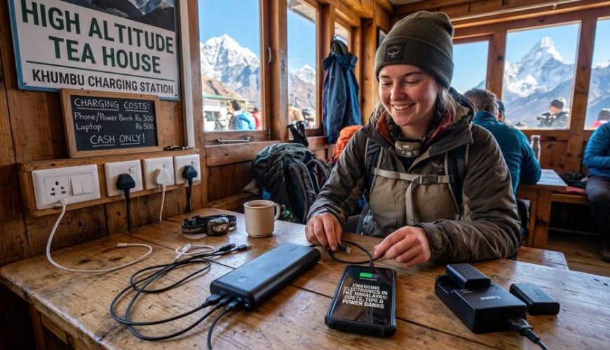 Charging Electronics in the Himalayas Costs, Tips & Power Banks