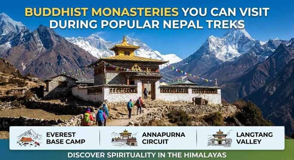 Buddhist Monasteries You Can Visit During Popular Nepal Treks