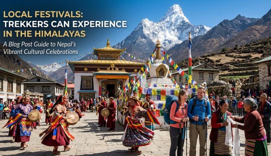 Festivais locais que os trekkers podem experimentar no Himalaia
