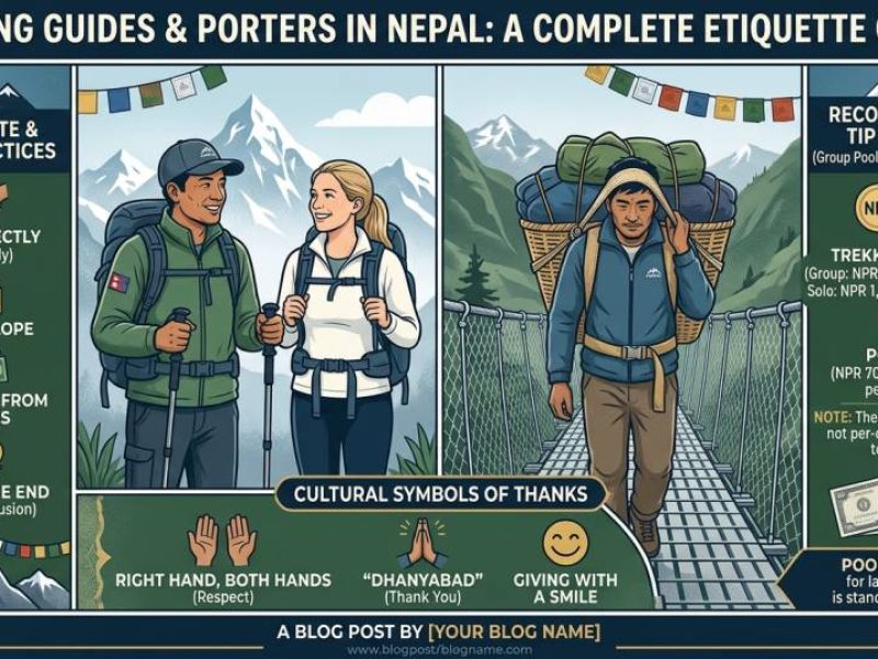 Tipping Guides and Porters in Nepal A Complete Etiquette Guide