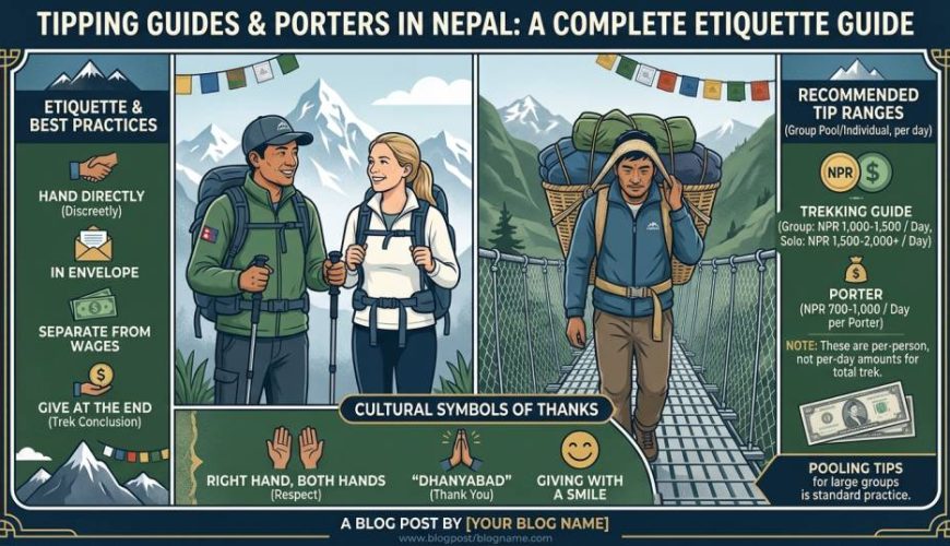 Guías de propina y porteadores en Nepal Una guía de etiqueta completa