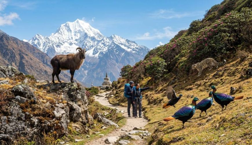 Wildlife You Can See While Trekking in Nepal