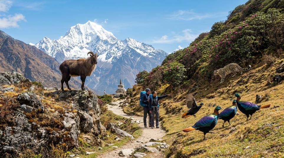 Wildlife You Can See While Trekking in Nepal